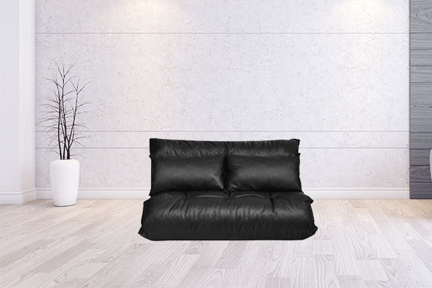 Giantex Leather Floor Level Sofa