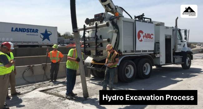 Hydro Excavation Process