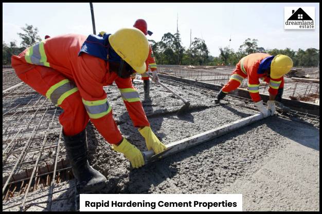 Rapid Hardening Cement Properties