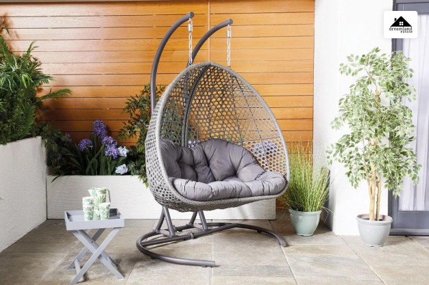 Two-Seater Hanging Egg Chair