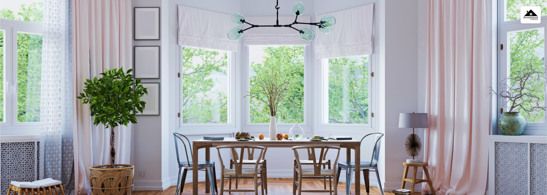 dining room curtain ideas