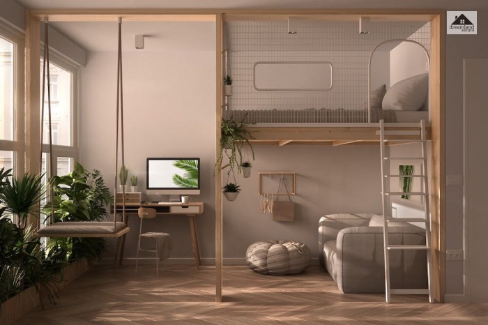 Aesthetic Loft Bed For Adults