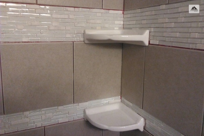 Tile Shower Corner Shelf