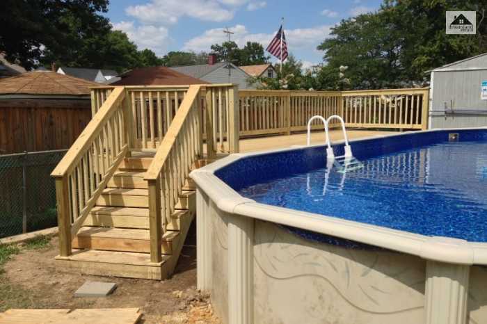 Side Deck On Above Ground Pool