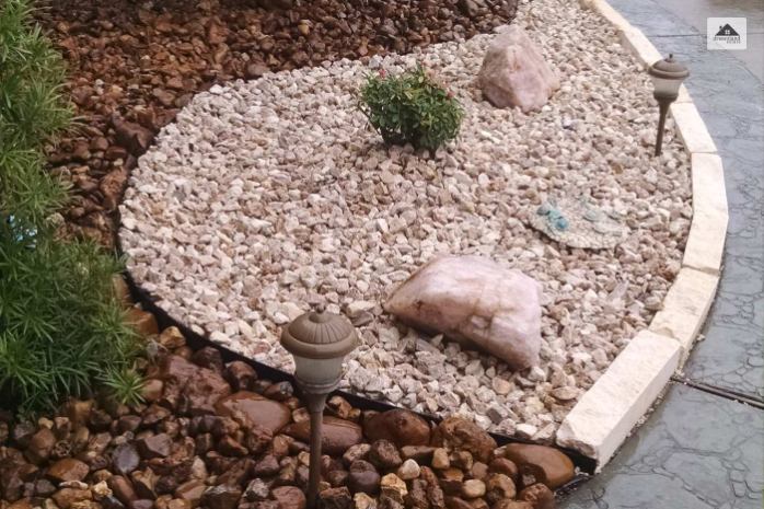 Create Patterns With Rocks