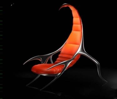  King Scorpion Arm Chair