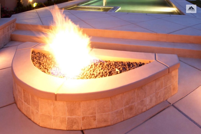 Natural Gas Fire Pits