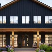 black barndominium