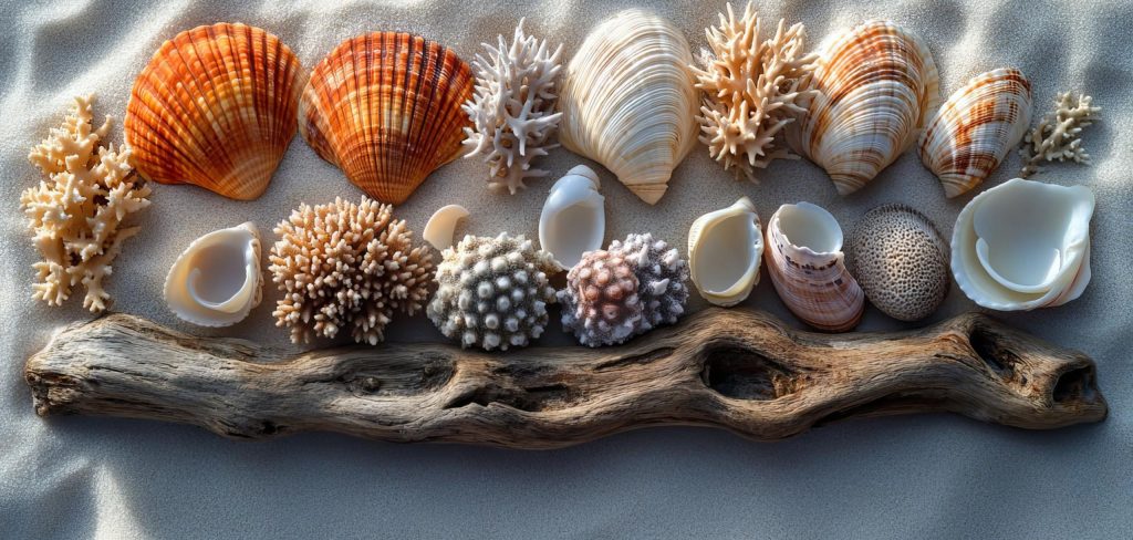 Seashell Display Curating Coastal Memories With Intention