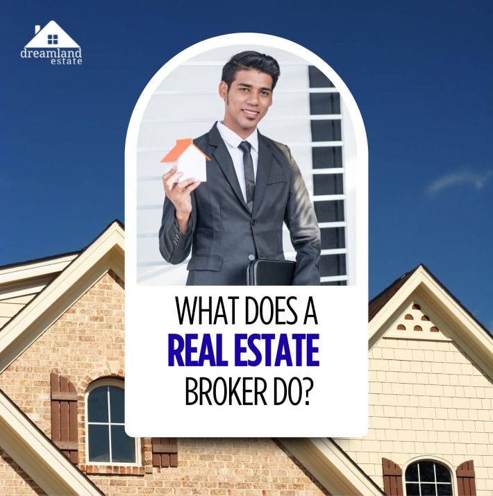 what does a real estate broker do