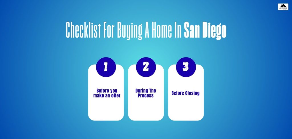 Checklist For Buying A Home In San Diego