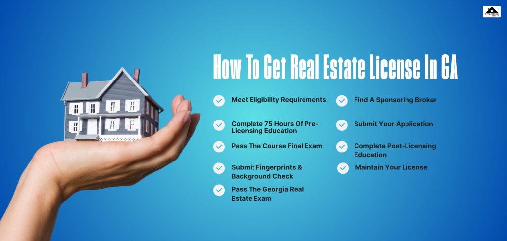How To Get Real Estate License In GA