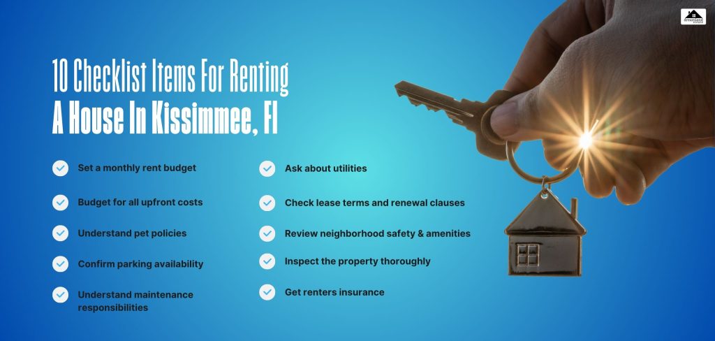 10 Checklist Items For Renting A House In Kissimmee, Fl