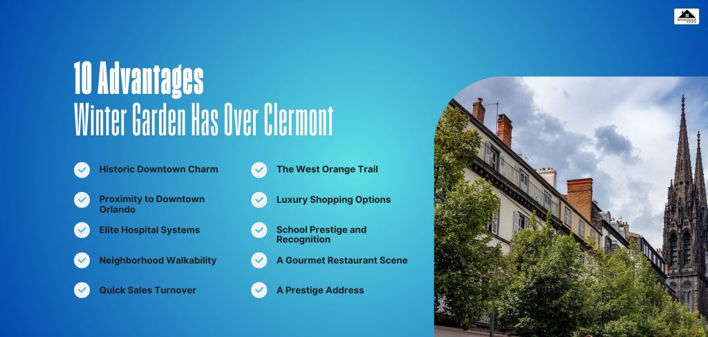 10 Advantages Winter Garden Has Over Clermont