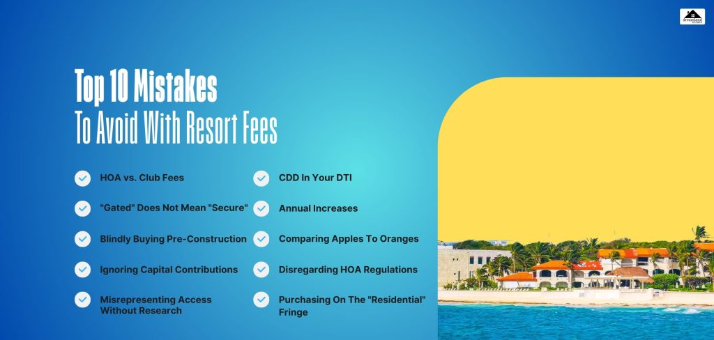 Top 10 Mistakes To Avoid With Resort Fees