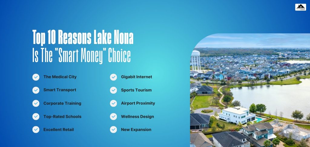 Top 10 Reasons Lake Nona Is The _Smart Money_ Choice