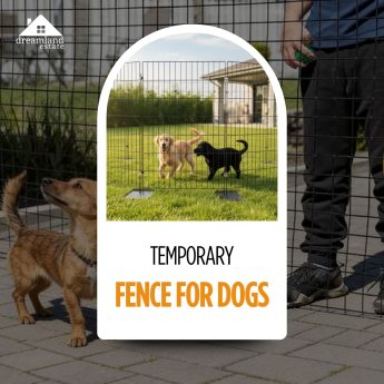temporary fence for dogs