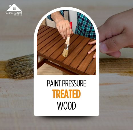 can you paint pressure treated wood