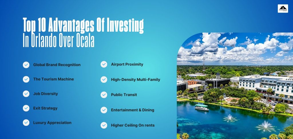 Top 10 Advantages Of Investing In Orlando Over Ocala