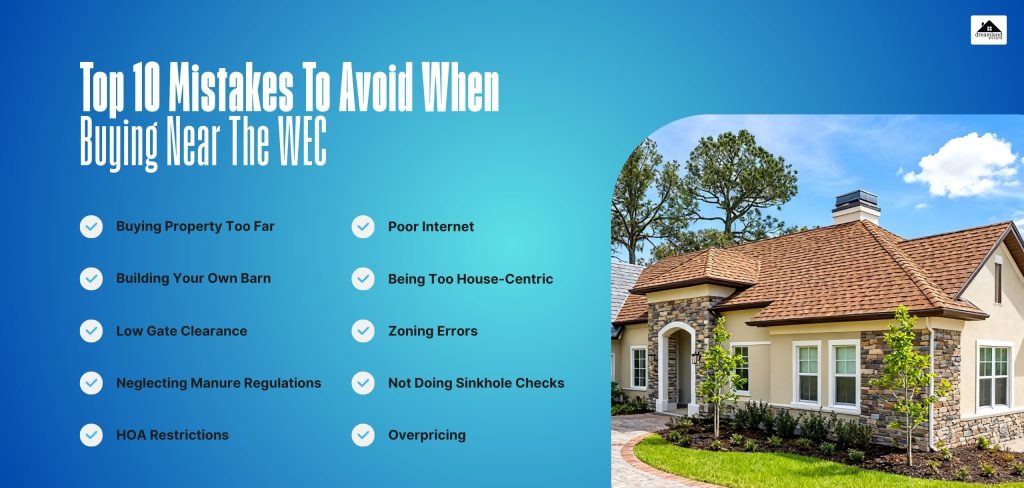 Top 10 Mistakes To Avoid When Buying Near The WEC