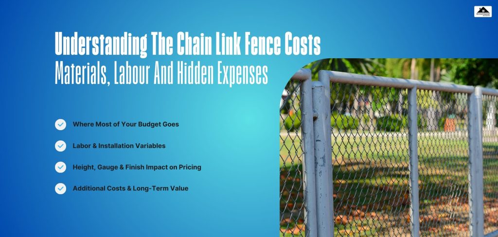 Understanding The Chain Link Fence Costs Materials, Labour And Hidden Expenses