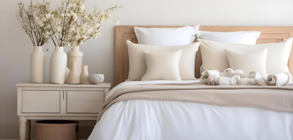 Add Accents To White Bedding