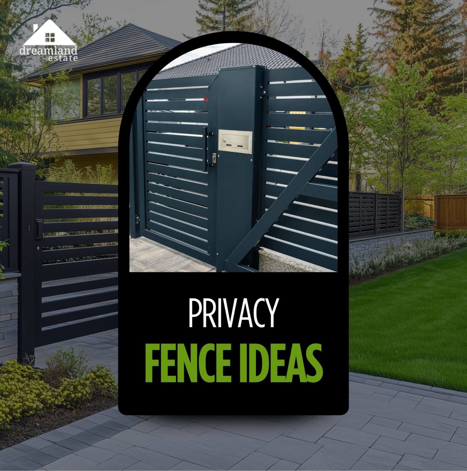 50+ Creative Privacy Fence Ideas For Your Backyard