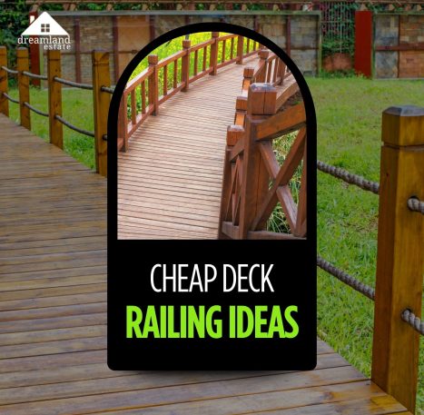 cheap deck railing ideas