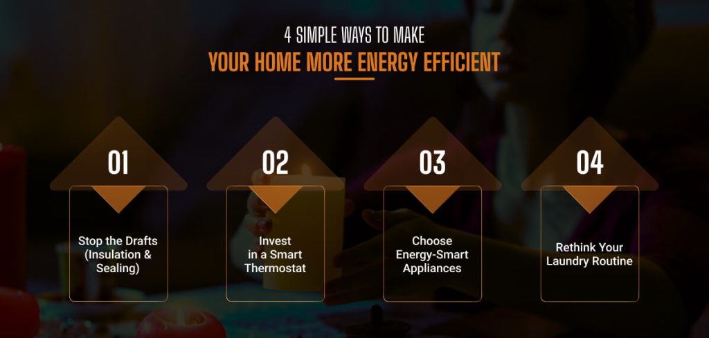 4 Simple Ways to Make Your Home More Energy Efficient