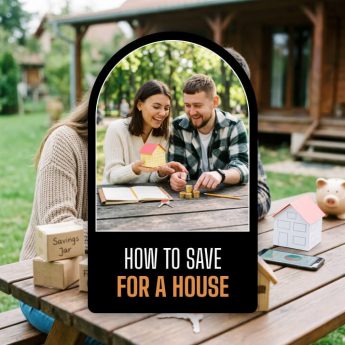 how to save for a house