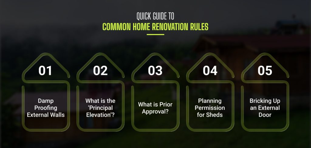 Quick Guide to Common Home Renovation Rules