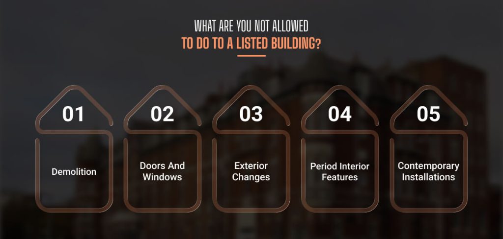 What Are You Not Allowed To Do To A Listed Building