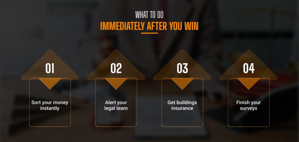 What to Do Immediately After You Win